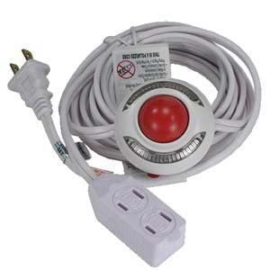 Lighted Foot Switch with 9Ft 3 Outlet Cord Lighted Foot Switch with 9Ft 3 Outlet Cord